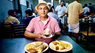 Popular MALABAR Snacks At 70-Year-Old BOMBAY HOTEL Calicut | UNAKAYA, ELANCHI, ELADA, BIRYANI CHAI.. screenshot 5