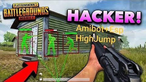 Pubg Mobile  Hecker Play in My Team | aimbot+Esp+High Jump|