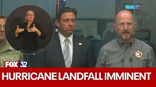 Hurricane Helene nears landfall on Florida coast