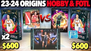 2 HOBBY VS 1 FOTL BOX THE BATTLE FOR THE GALAXY 2023-24 Panini Origins Basketball Review
