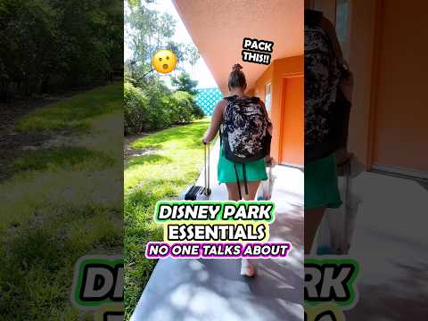 3 Essentials NO ONE Packs for Disney World! ๐ต๐ฐ(Save Your Trip)