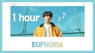 [ 1 Hour ] BTS 방탄소년단 (정국 JungKook ) ' Euphoria ' (유포리아 1시간 재생)