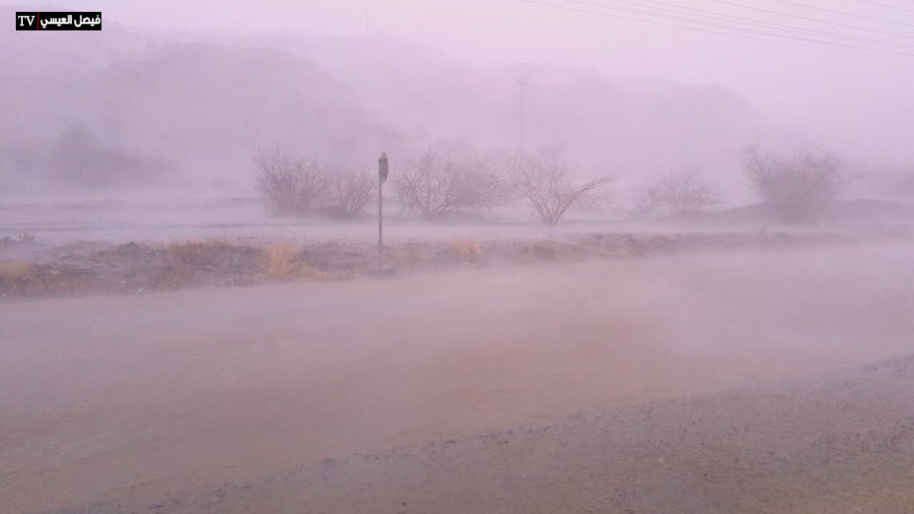 عاصفة مطرية على ديار بني عيسى شرق القنفذة 22 اغسطس 2025 شاهد واستمتع