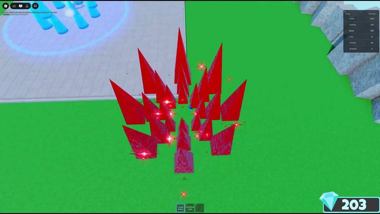 Crystal Showcase - Elemental Magic Arena Roblox