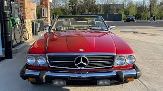 How To Roll Down Windows On A R107 380Sl Mercedes Benz