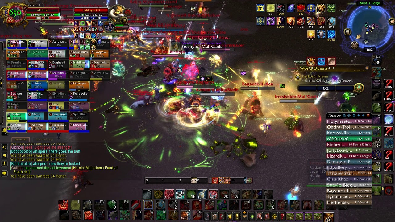 WoW War Mode PvP Massive Battle Honor Farm The Beginning of War Mode