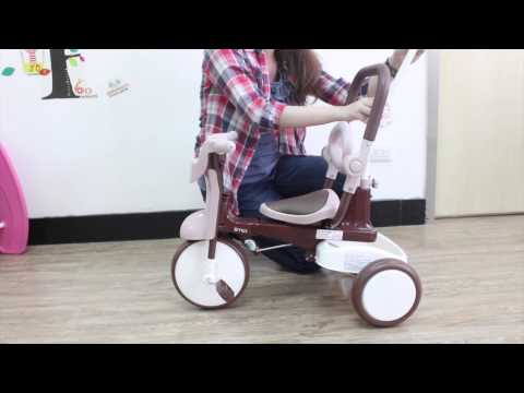 ❤媽咪愛mamilove開箱實測❤ 日本iimo兒童三輪車