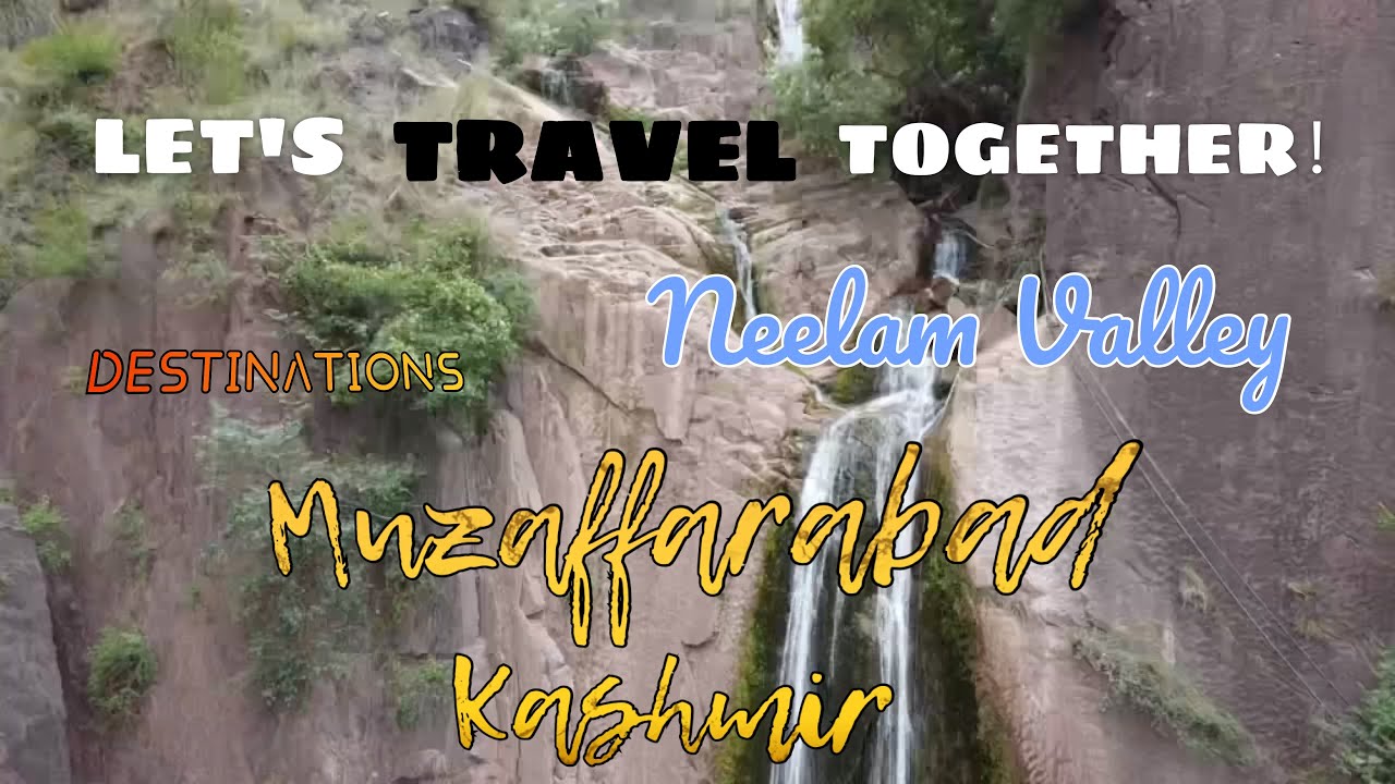 Dhani WaterFall - Azad Kashmir - Pakistan Kashmir V-Log - Drone Video Shows Top Of WaterFall.