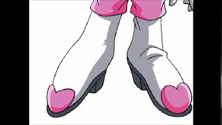 Rouge The Bats Feet Growing Out Of Her Boots