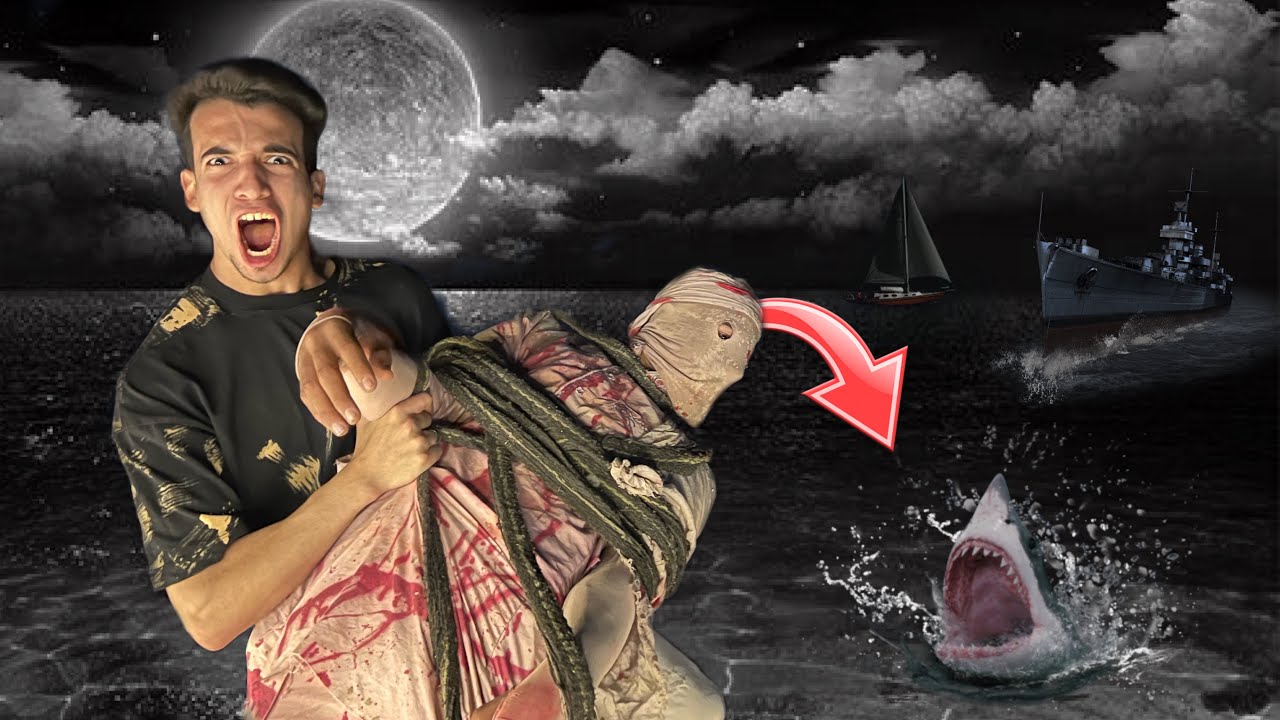 رميت سفاح البشر في البحر الساعه 3 الفجر 😱🌊