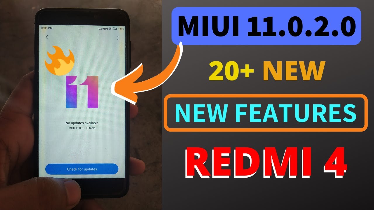Top Features of Miui 11 || Redmi 4