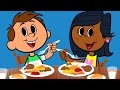 Thanksgiving & Autumn Songs for Kids🌽Thanksgiving Feast🌽Kids Turkey Songs by The Learning Stat