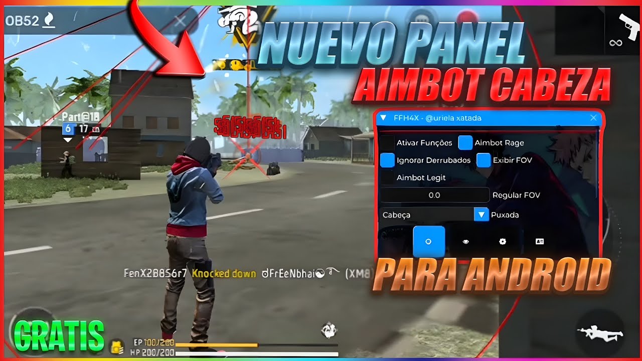 🎯 PANEL AIMBOT CABEZA 🚀 PARA LA NUEVA ACTUALIZACIÓN DE FREE FIRE 📲 PANEL AIMBOT SIN BANEO 🥶 OB52