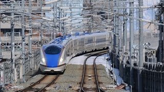 E7系 北陸新幹線試運転列車 150204 Shinkansen E7 series F12編成