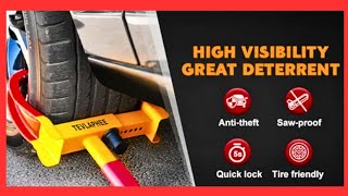 Tevlaphee Wheel Clamp Quick Review Vehicle Security 4K