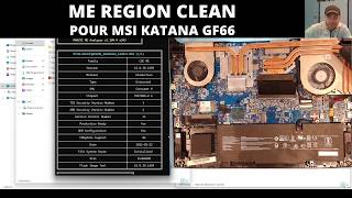 BIOS ME REGION CLEAN pour MSI Katana GF66
