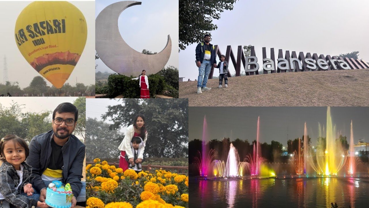 Bansera Park Delhi | Bansera Park | Bansera Park tour | Hot Air Balloon Ride| Baansera Park Delhi 