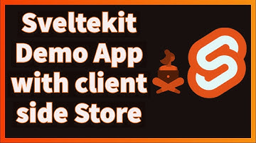 Sveltekit Demo App with Store #08 #sveltekit