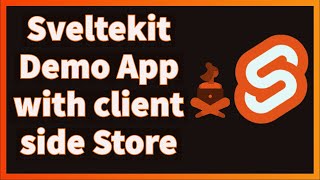 Sveltekit Demo App with Store #08 #sveltekit