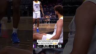 Watson went so hard on this play he lost his headband. 😵‍💫🔥