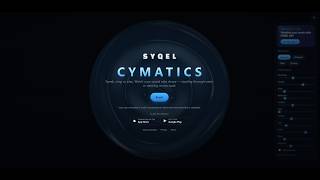 Cymatics Visualizer: See Your Sound in Real-Time | SYQEL Cymatics