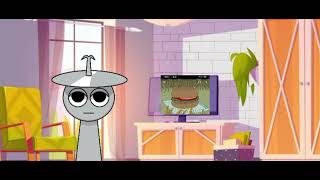 Sprunki shorts: clukr react mother nature burger of krusty