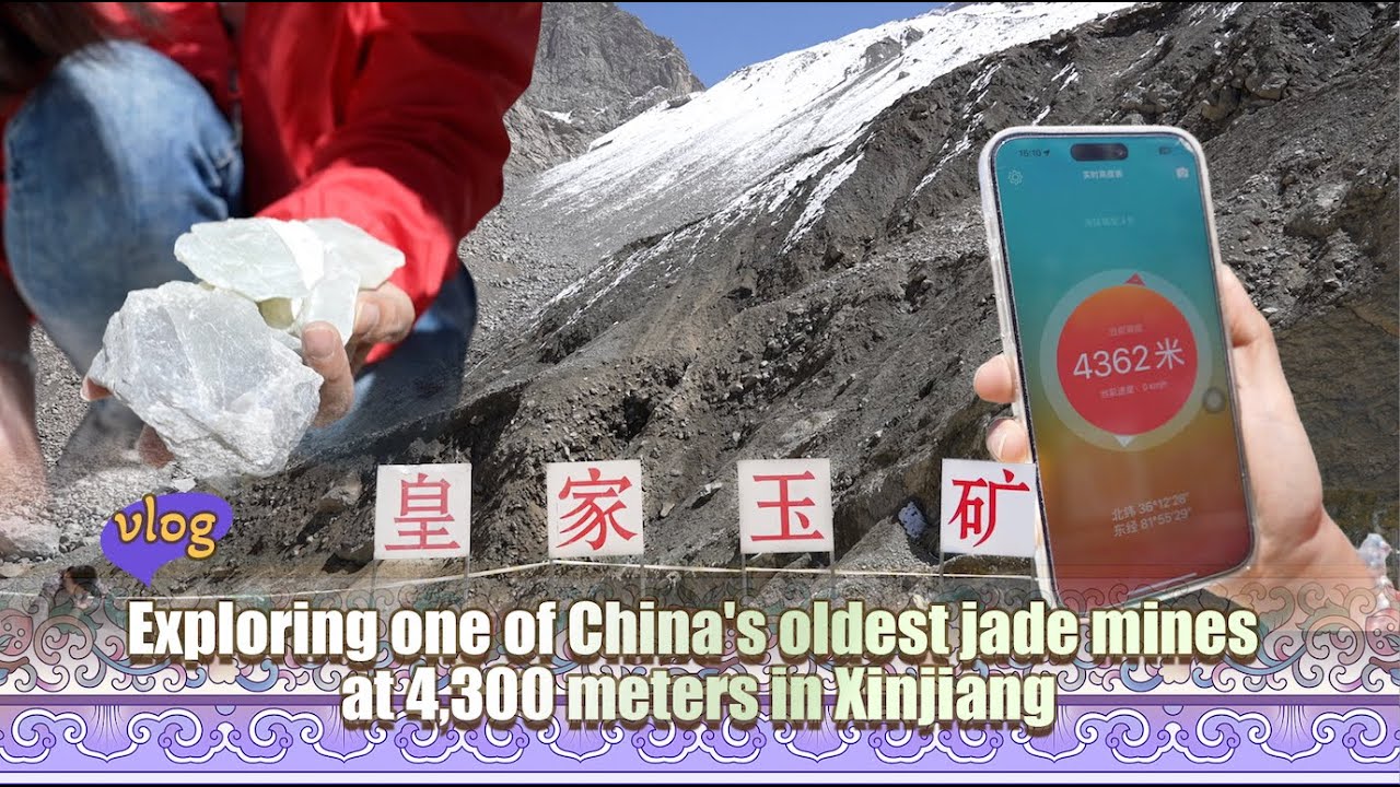 Exploring one of China's oldest jade mines at 4,300 meters in Xinjiang