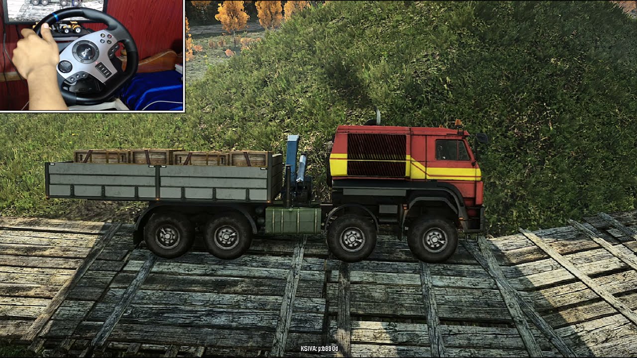 SnowRunner:AZOV 64131 Loading CARGO | Best Truck Battle | pxn v9 gameplay