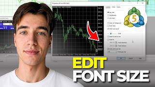 How To Edit Font Size In Metatrader 5 | Tutorial 2026