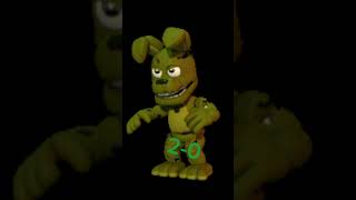 Adventure Springtrap Vs Adventure Plushtrap Fnaf World