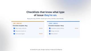 Checklist Pro Labs for Youtrack