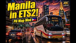 PH Map in ETS2: Realistic Manila Drive with Authentic Traffic & Signs (Philippines Mod) screenshot 5