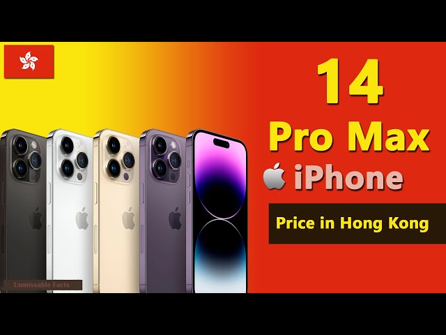 Apple iPhone 14 Pro Max price in Hong Kong - YouTube