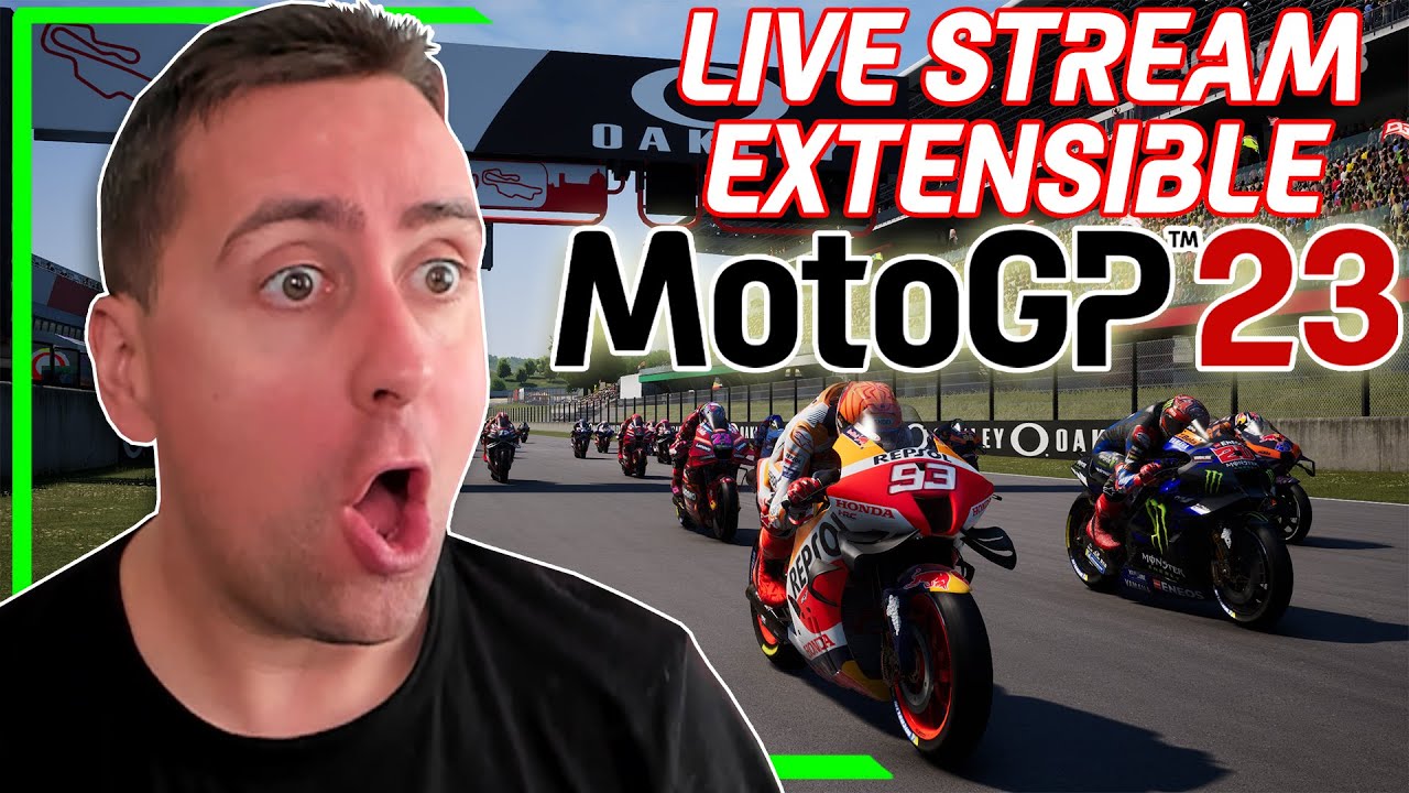 😱 MOTOGP 23 beta LIVE STREAM EXTENSIBLE 😱