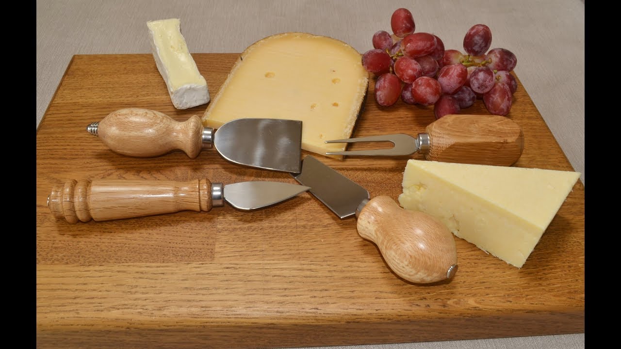 Rockler Four-Piece Cheese Knife Turning Kit