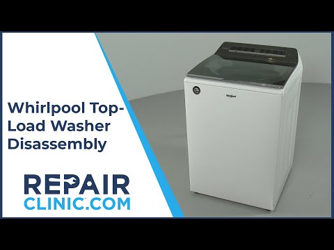 Whirlpool Top-Load Washer Disassembly (Model WTW7120HW0)