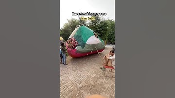 Tagore Garden Making Process Ravan2025#ravanmaking2025#ravan #ravanmaking #ravanvlog #viral #shorts