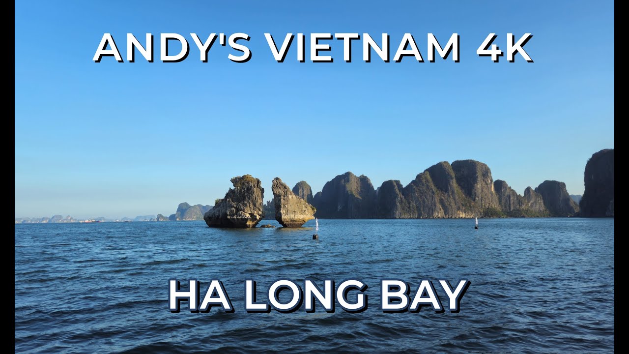 The Most Relaxing Journey: Ha Long Bay Vietnam 4K, Part 1 | Stock Footage Cinematic 10-bit.