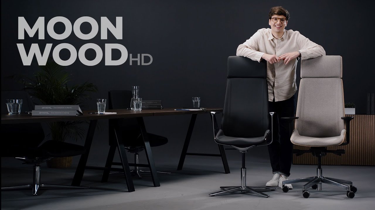 Revolutionize Your Workspace: Moon Wood HD Office and Conference Chairs