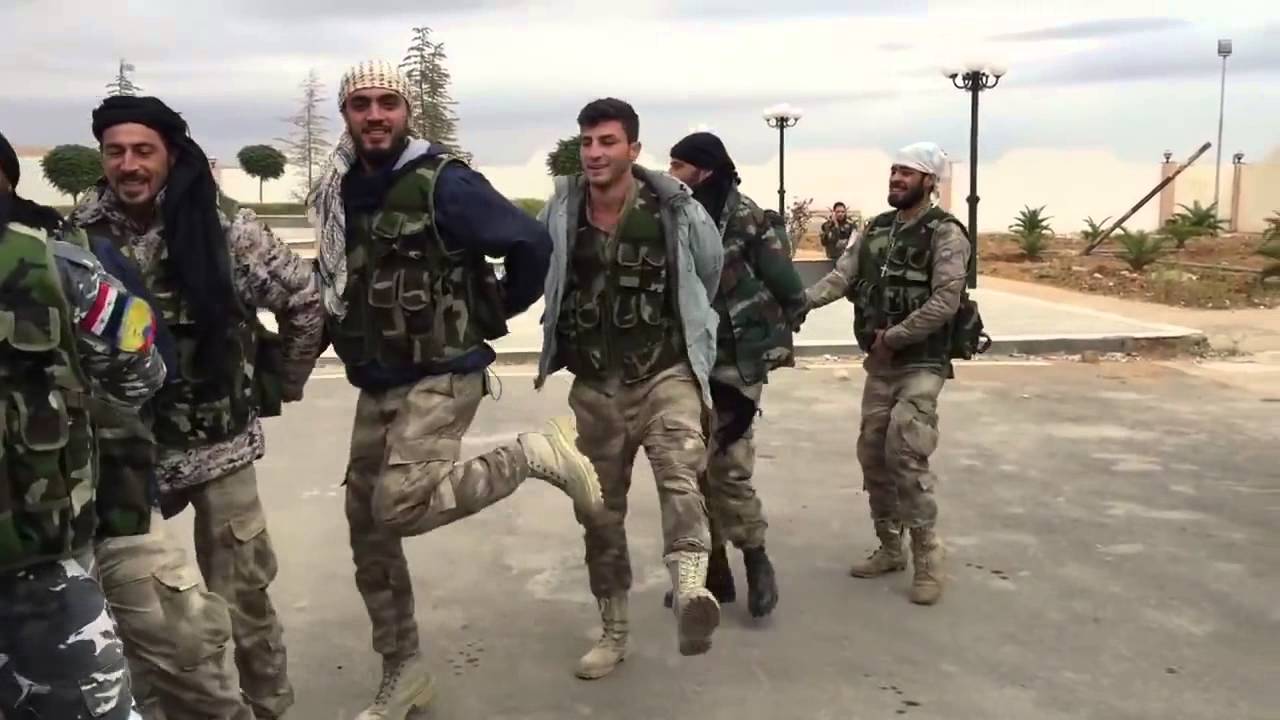 Sootoro GPF (Gozarto Protection Forces) Assyrische/Aramäische Kämpfer in Sadad, Homs