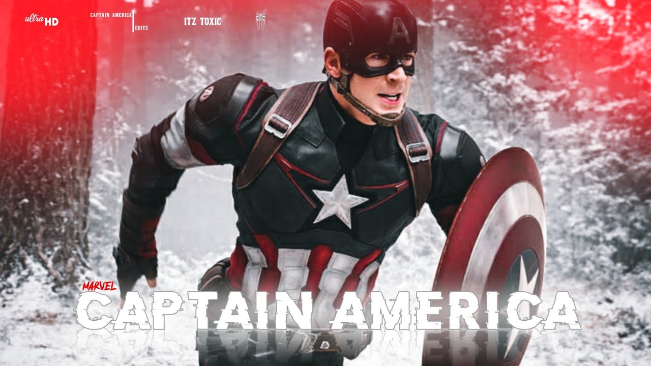 RANDALL WAHRAN - CAPTAIN AMERICA EDITS | Captain America Attitude Status 4K By 