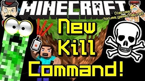 Minecraft New KILL EVERYTHING Command in 1.8!