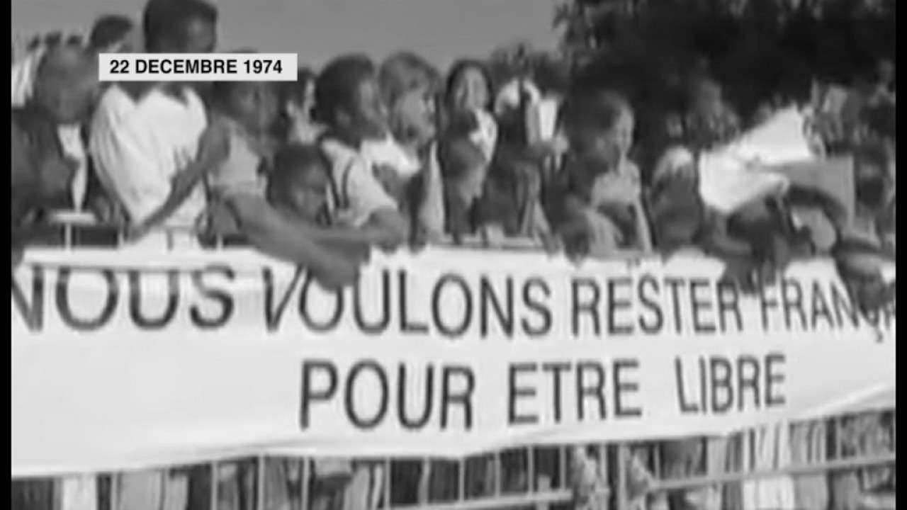 Éphéméride / 22 Décembre 1974 : Les Comores indépendantes Mayotte françaises