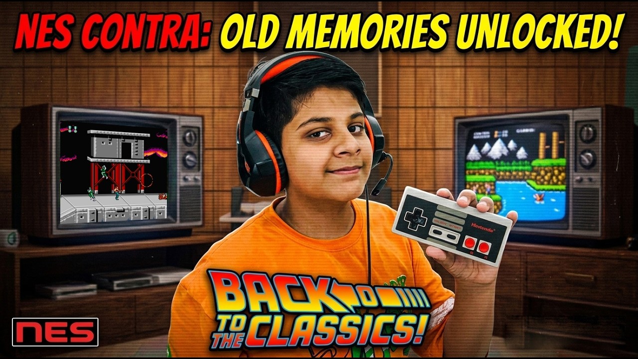 Super Contra NES Game 🎮 | Old Memories & Retro Gaming Nostalgia 🔥