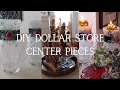 DIY DOLLAR STORE CENTER PIECES | WINTER DECORATE