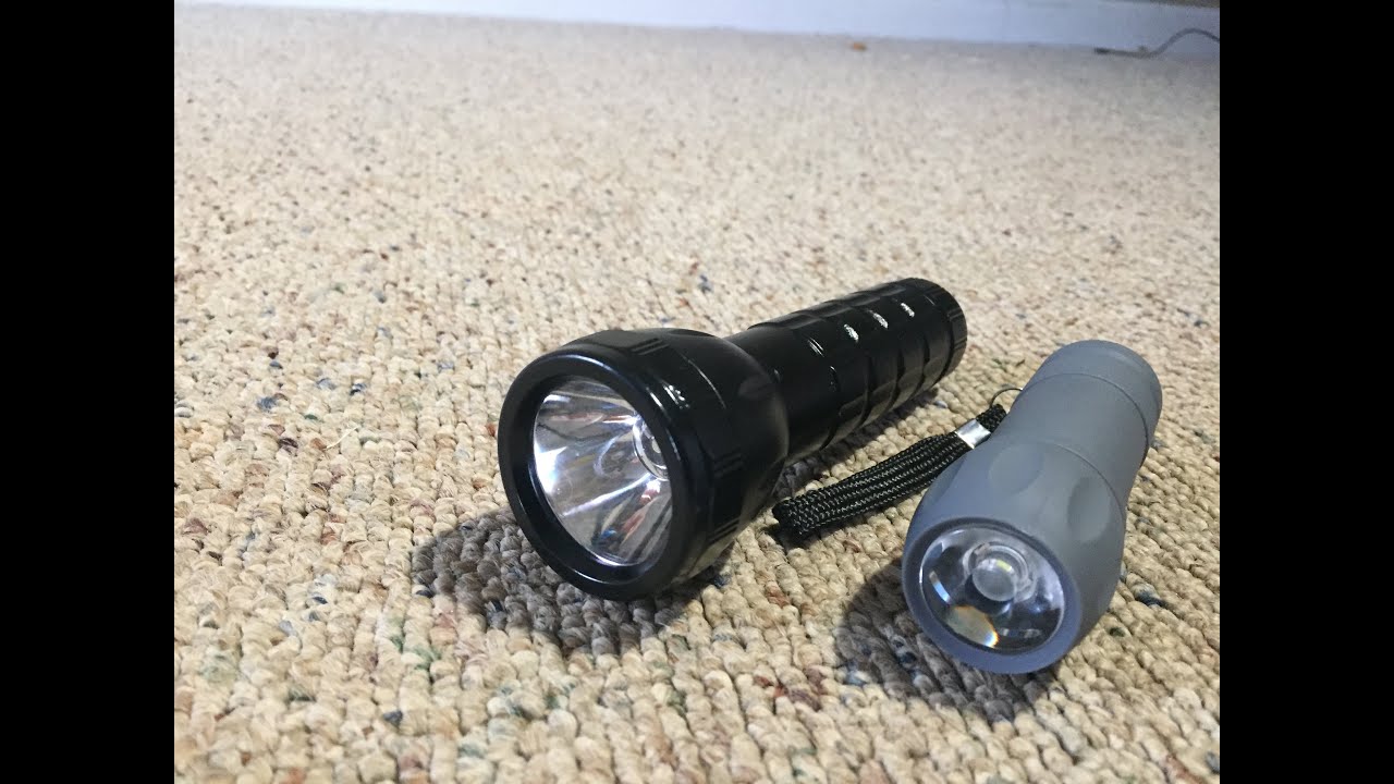 Dollar store flashlights (really good) YouTube