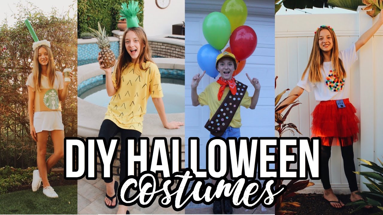 DIY HALLOWEEN COSTUMES 2018 // MissKatie