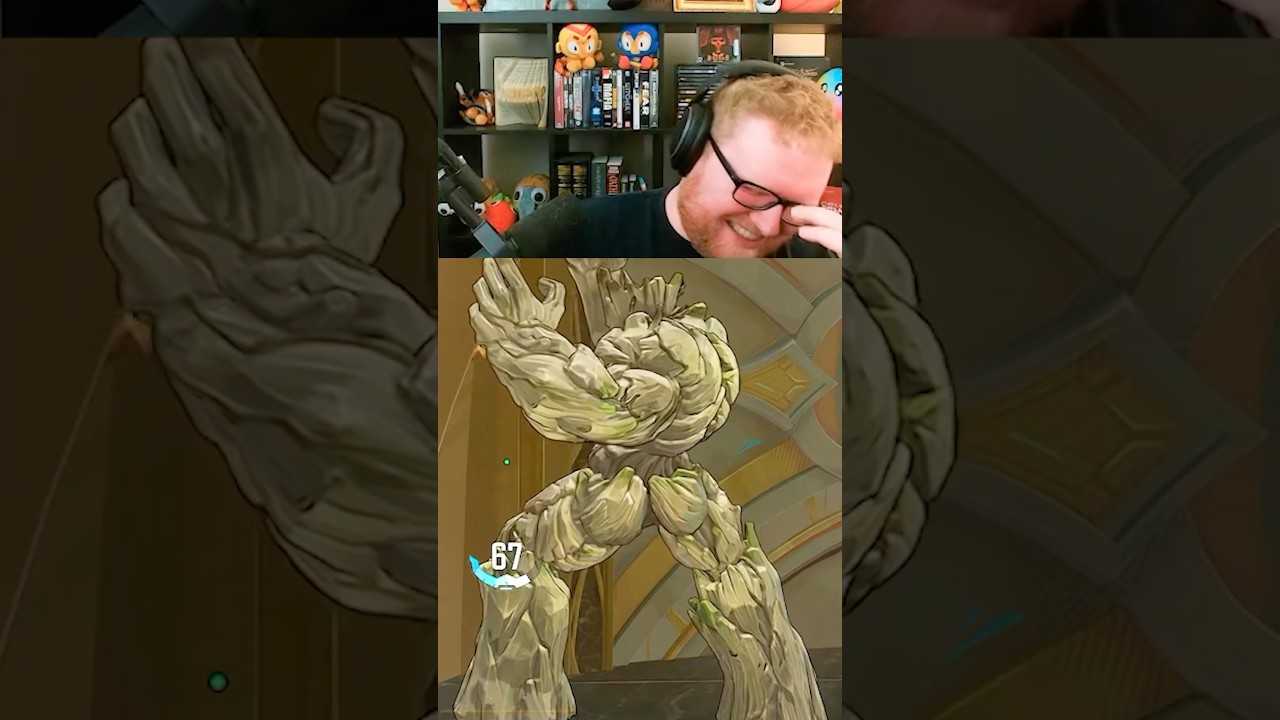 Groot can do that!? 😂 #marvelrivals