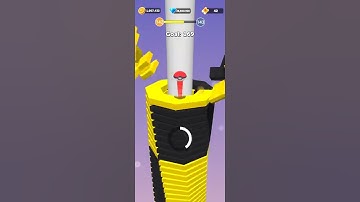 stackball#🔥 pokeball🔥# tiles braker#gameplay#level 142#🍃🍀🌱#ios#androidgames #3d #all levels#shorts