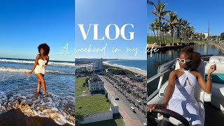 A WEEKEND IN DURBAN #VLOG | boat cruise,ushaka marine + more | South African YouTuber | #vlogtober